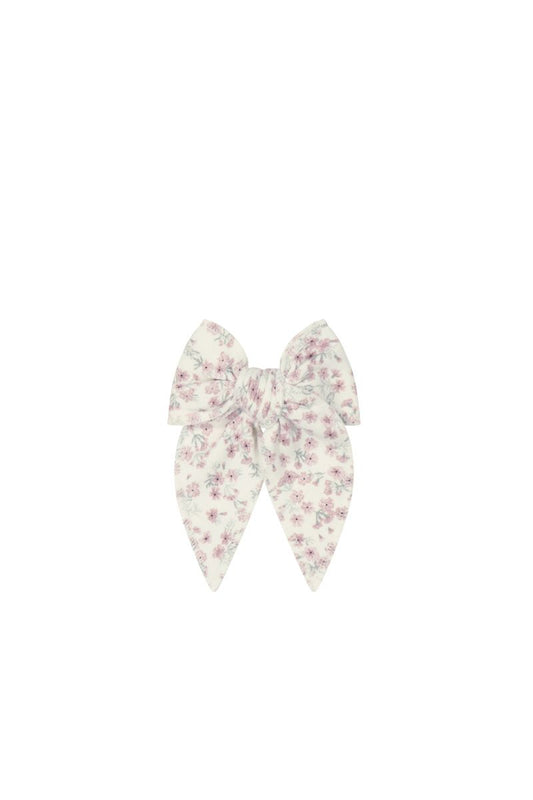 Jamie Kay Organic Cotton Bow - Posy Floral