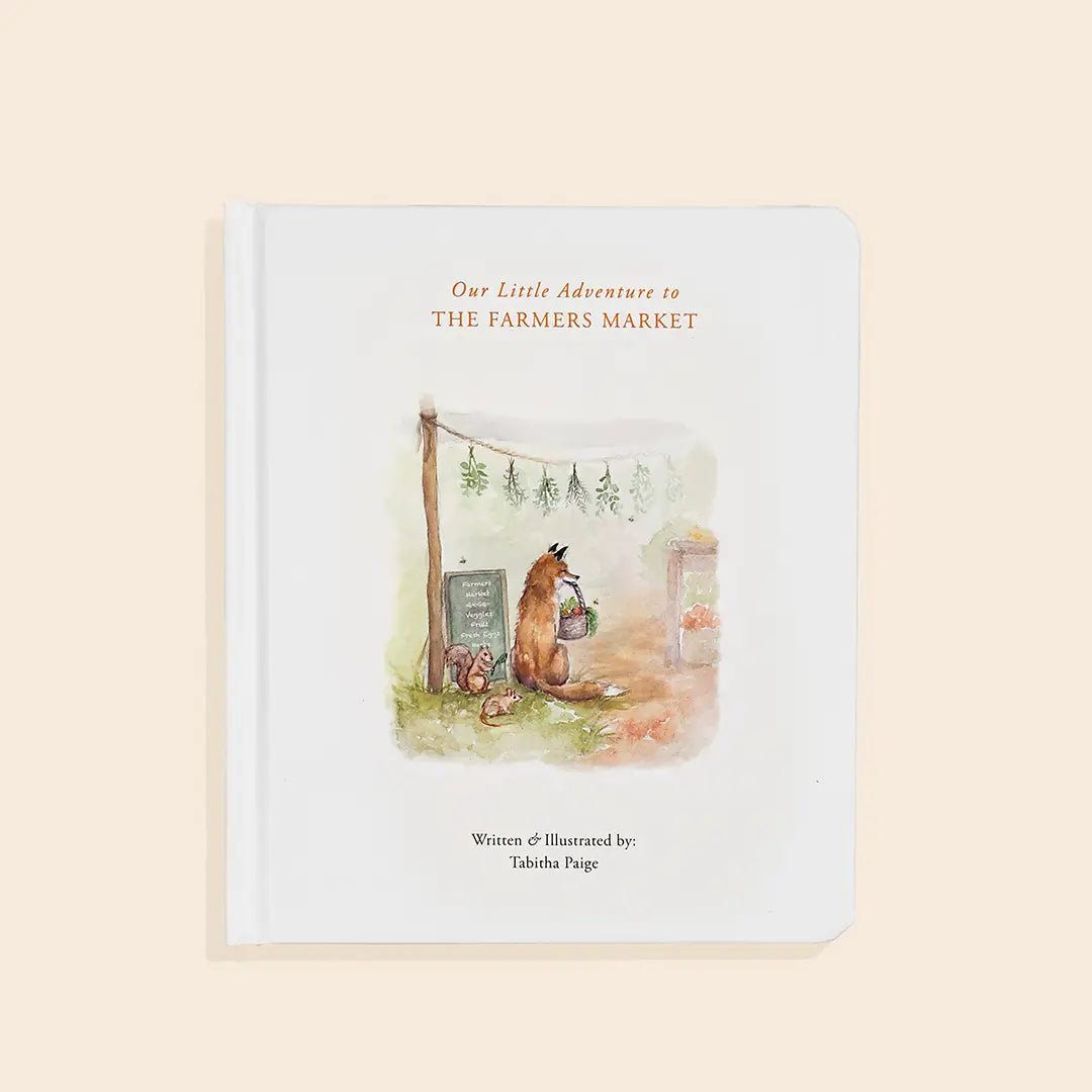 Our Little Adventures to the Farmers Market Hardcover Book
