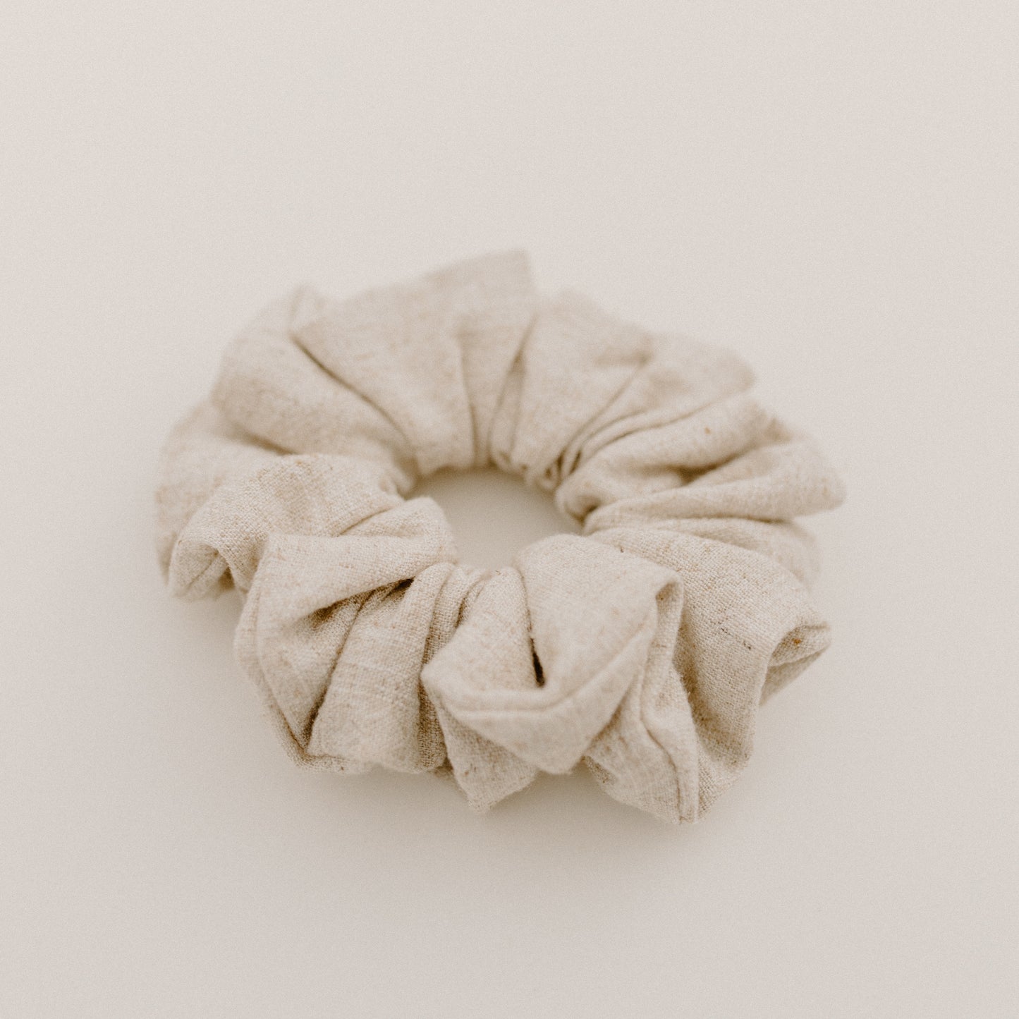 Elleashop Scrunchie - Natural Linen