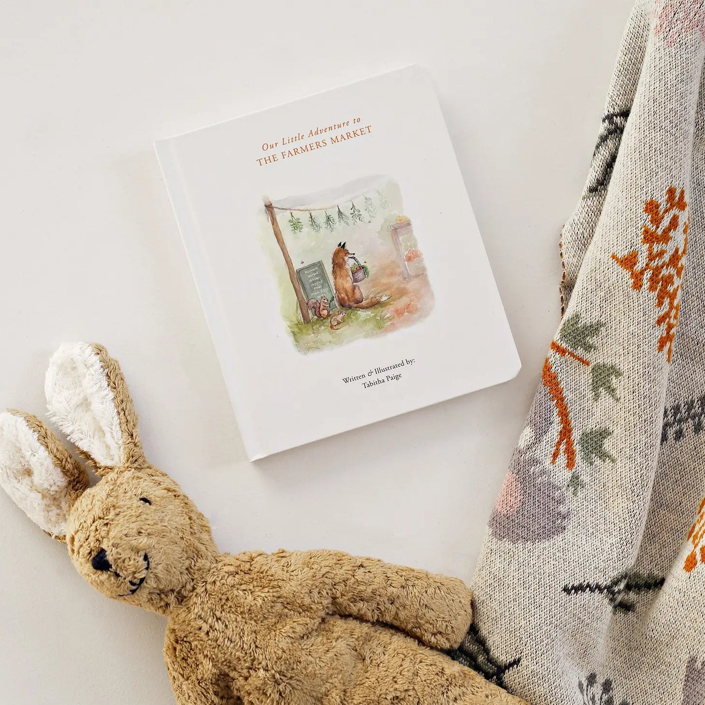 Our Little Adventures to the Farmers Market Hardcover Book